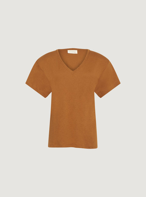 V-neck tee