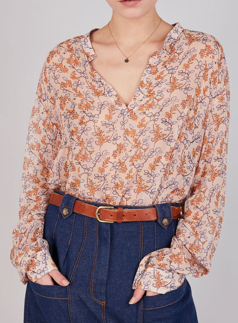 Floral Print Blouse