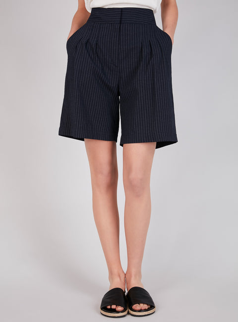 High Waisted Bermuda Shorts