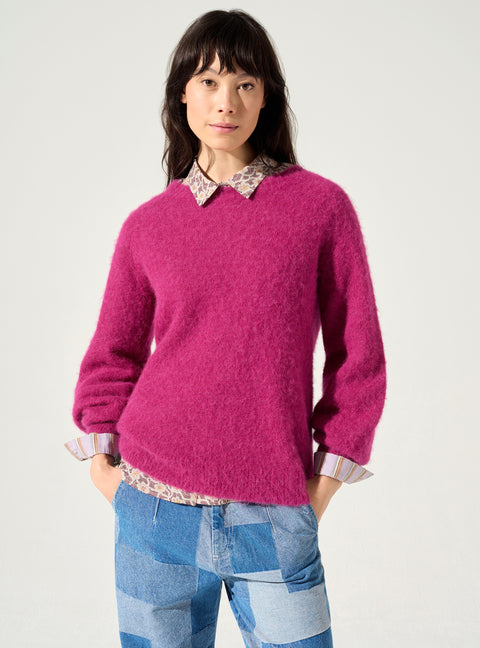 Puffiger Pullover