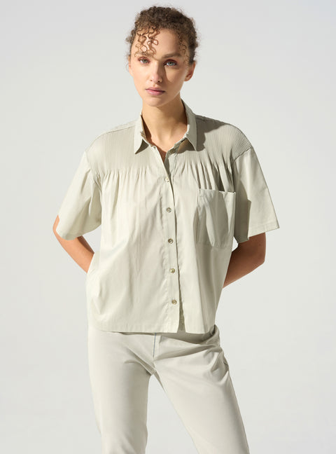 Boyish short sleeve shirt