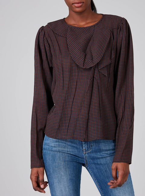 Pleated Blouse