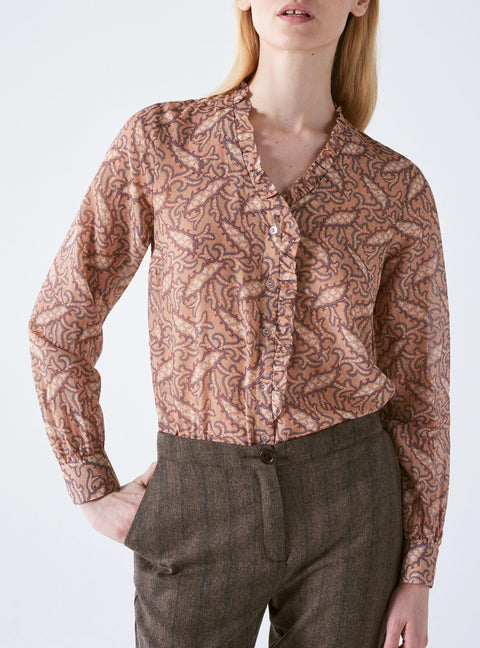 Fluid Cotton/Silk Blouse